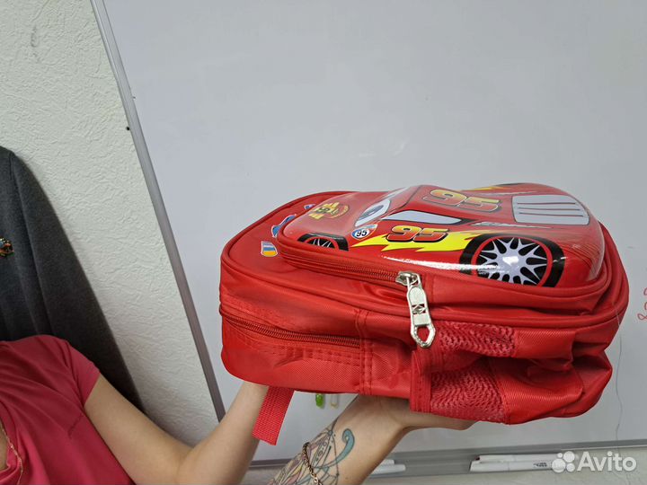 Рюкзак для мальчика новый. Тачки
