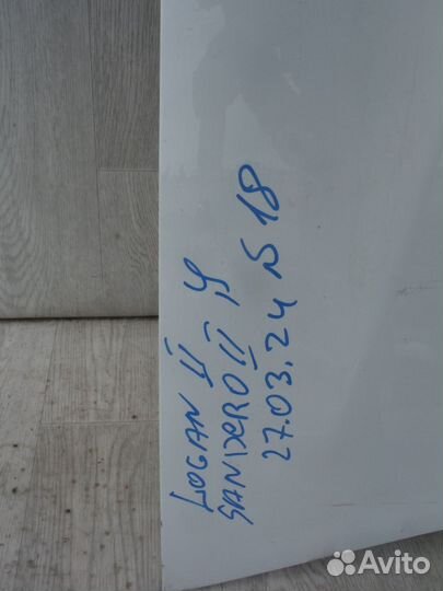 Капот №18 Renault Logan 2 Sandero 2 2017