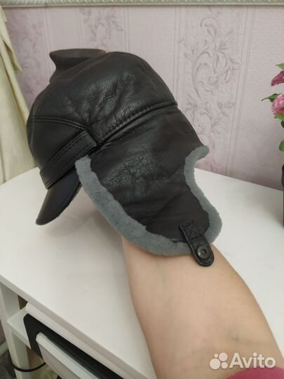 Шапка мутон мужская