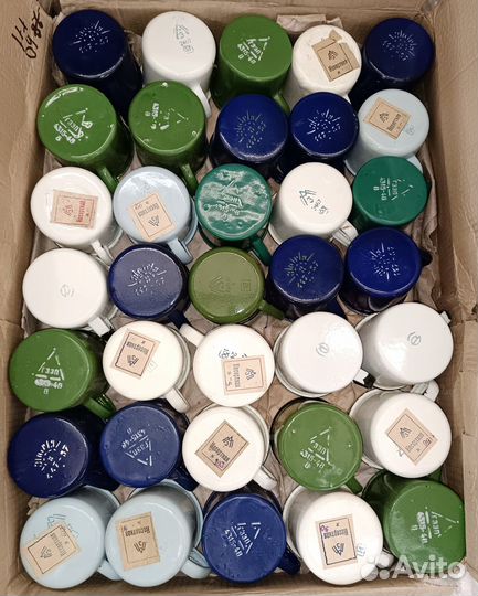 Кружка СССР эмалированная