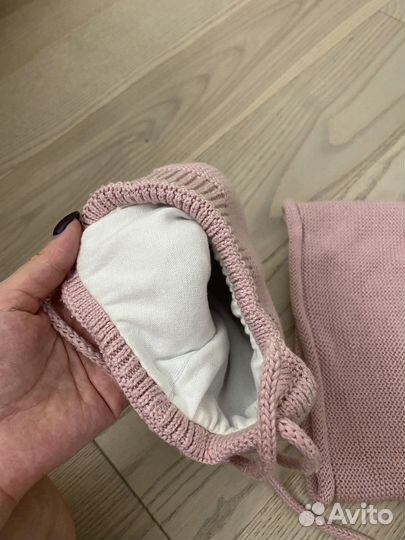 Шапка со снудом 46-48