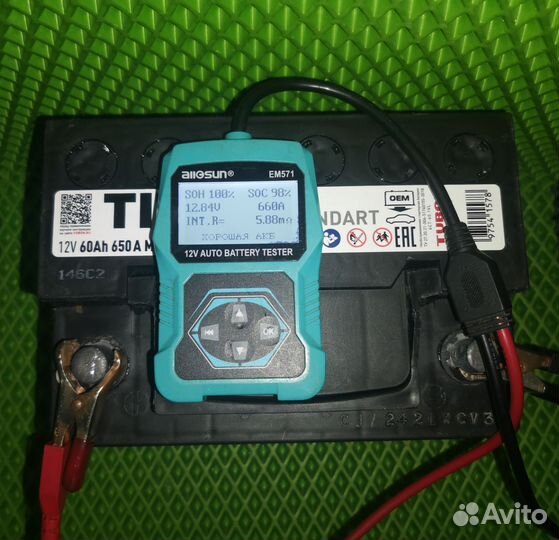 Акб Titan 60.1 (отличное состояние)