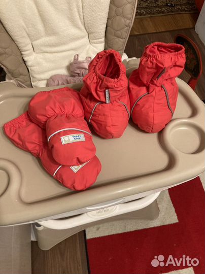 Варежки и пинетки Teddy Club