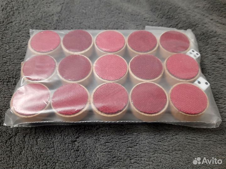 Фишки для нард и шашек 3 см с подложкой