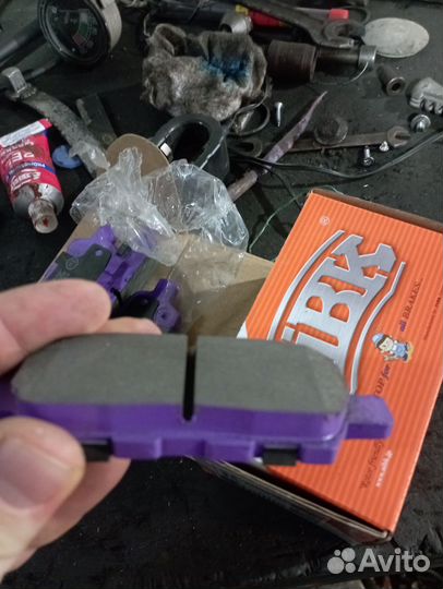 Тормозные колодки задние nissan