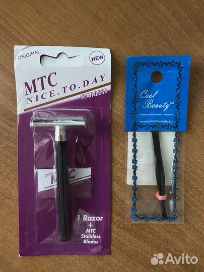 Бритвенный станок+пинцет