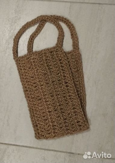 Вязаные Мочалки из Джута для бани и сауны