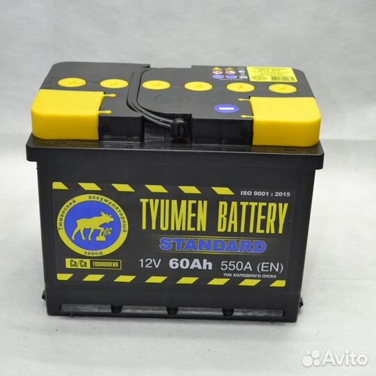Автомобильный Аккумулятор Тюмень 60Ah п/п