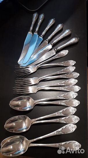 Мельхиоровый набор СССР