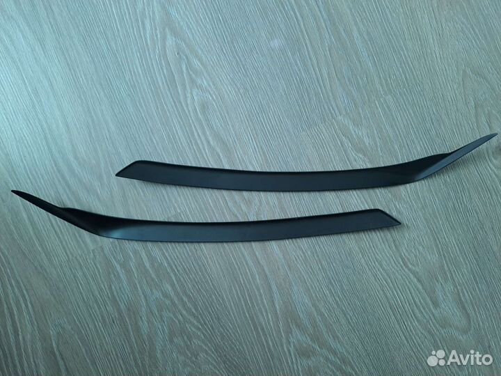 Реснички на фары rav4 2013-17