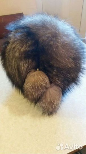 Шапка из меха песца