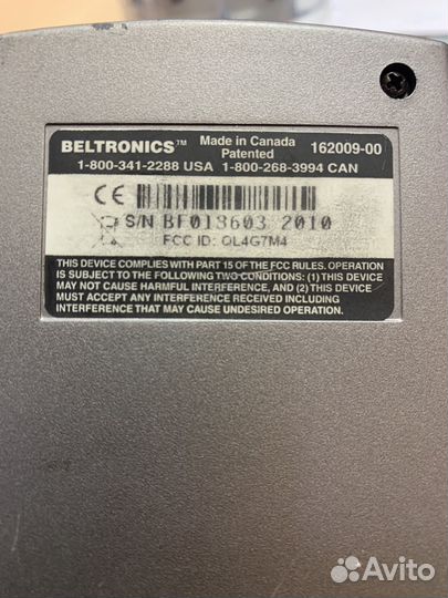 Радар детектор Beltronics RX-65 Pro