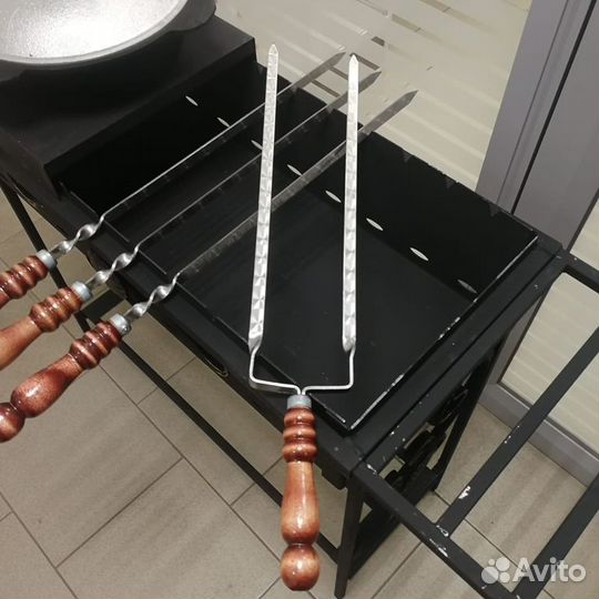 Шампур двойной