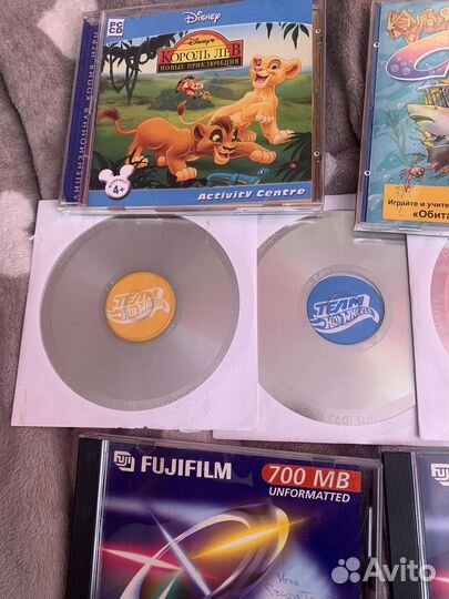 Диски с детскими играми