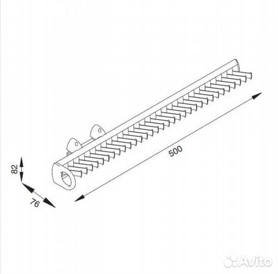 Галстучница 50см
