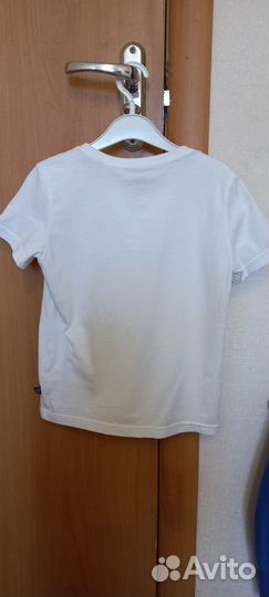 Футболка детская белая puma р.128
