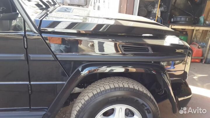 Решетки воздухозаборника (жабры) на G-kласс