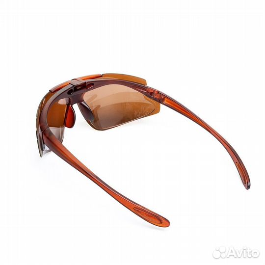 Очки поляризационные в чехле (коричневый) (PR-OP-1