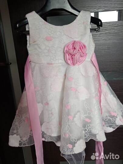 Платья, куртки детские, джинсовый комбинезон