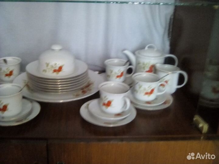 Чайный сервиз времен гдр