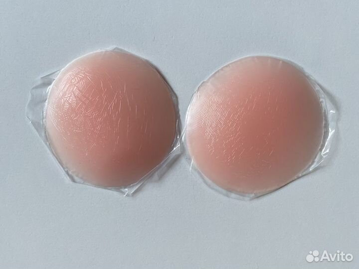 Силиконовые накладки на грудь 6,5 см