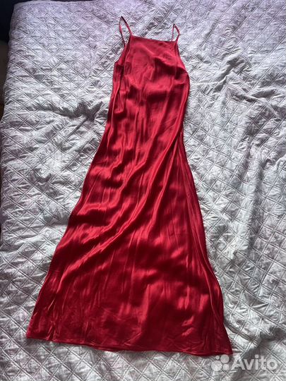 Красное платье комбинация вечернее love republic