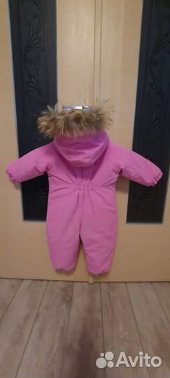 Зимний комбинезон для девочки 86