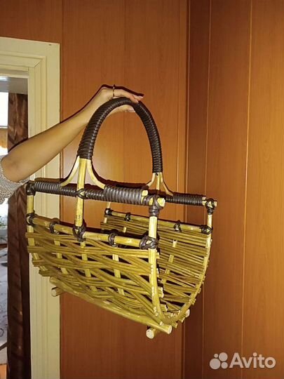 Плетеные корзинки из ивы