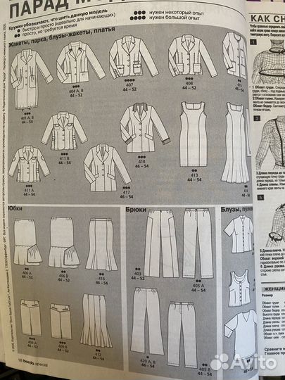 Журнал burda special plus бурда специальная Мода д