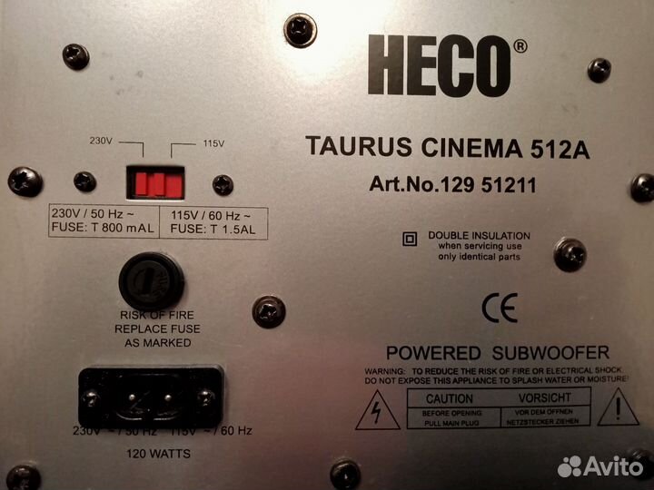 Heco Сабвуфер