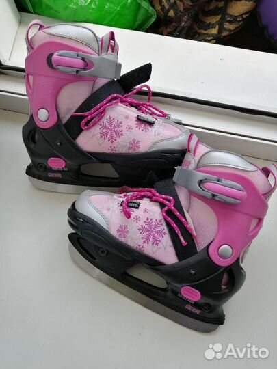 Коньки раздвижные 32-35