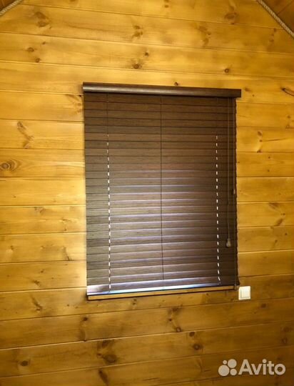 Жалюзи деревянные шторы