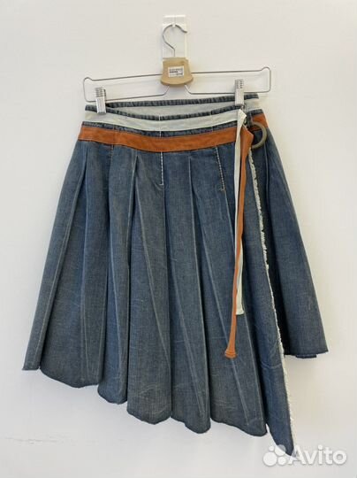 Джинсовая юбка на запахе MAX&CO