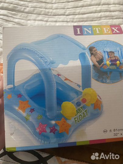 Надувной круг для детей 1-2г