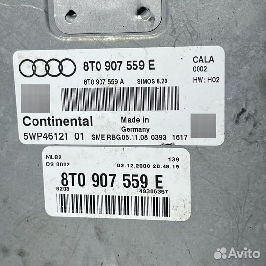 Эбу двигателя Audi A4 B8 CAL 3.2