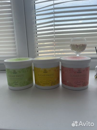 Сахарные пасты Sherris/ воск для депиляции