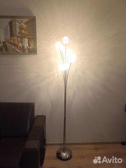 Светильник напольный торшер бу