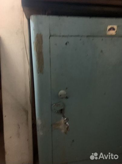 Сейф металлический бу, двухстенный