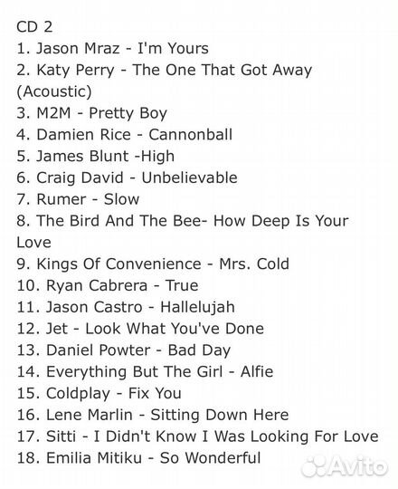 Сборник Love Acoustic/36 Love Songs/ 2CD Slipcase