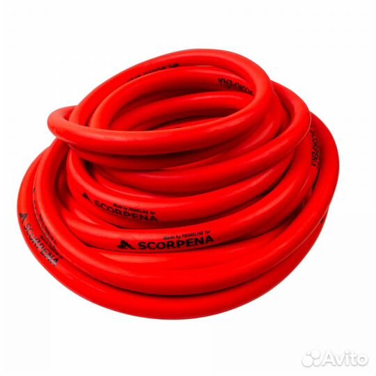 Тяга d16мм Scorpena RED, на отрез 1 м, двухкомпоне