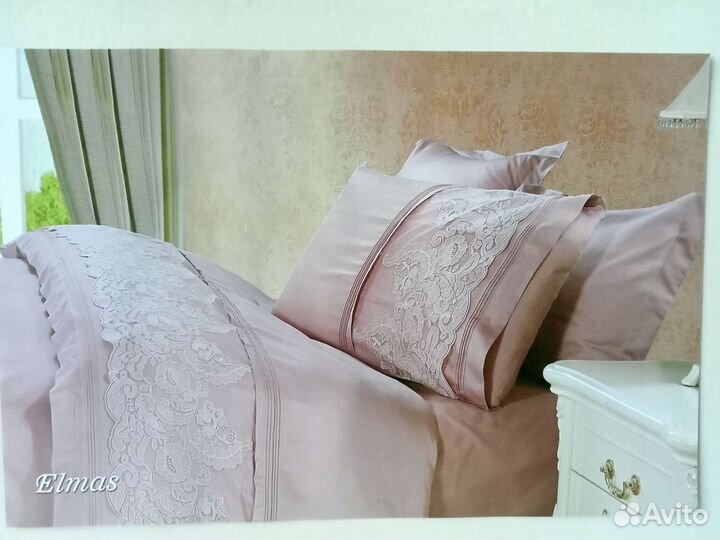 Постельное белье Elmas лиловый