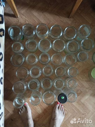 Банки стеклянные разные