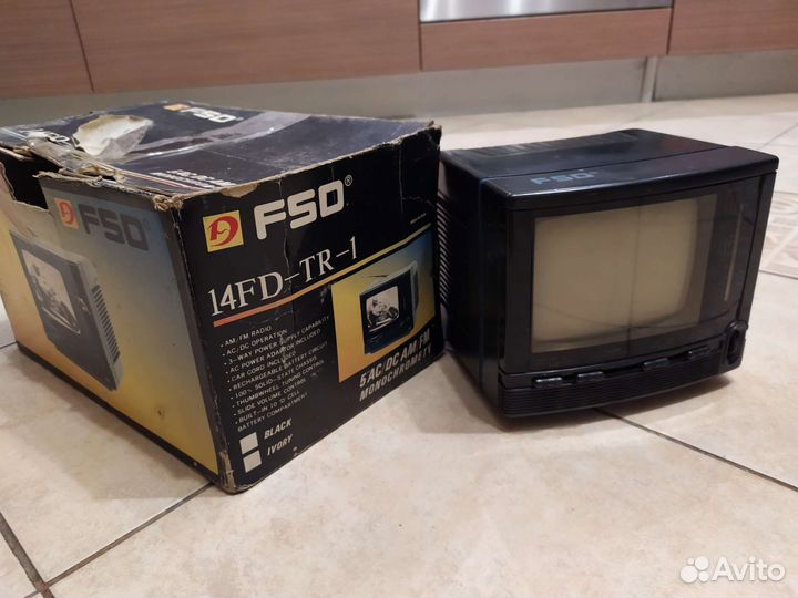 Телевизор FSO 14FD-TR-1 винтаж