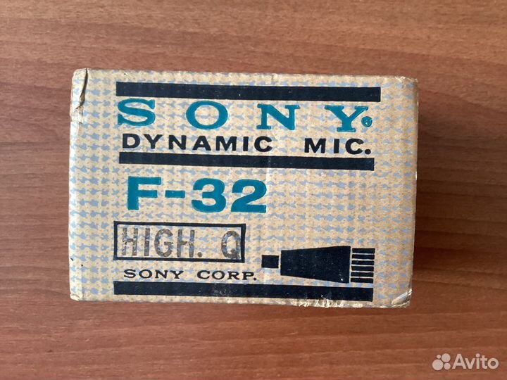 Микрофон динамический sony F-32 (Japan)