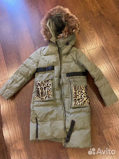 Пуховик зимний для девочки