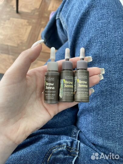 Хна для бровей brow henna