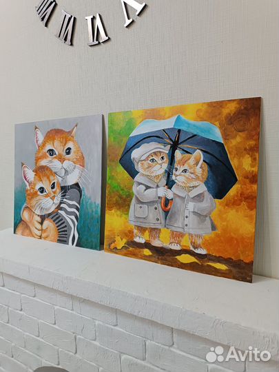 Картина акрилом 