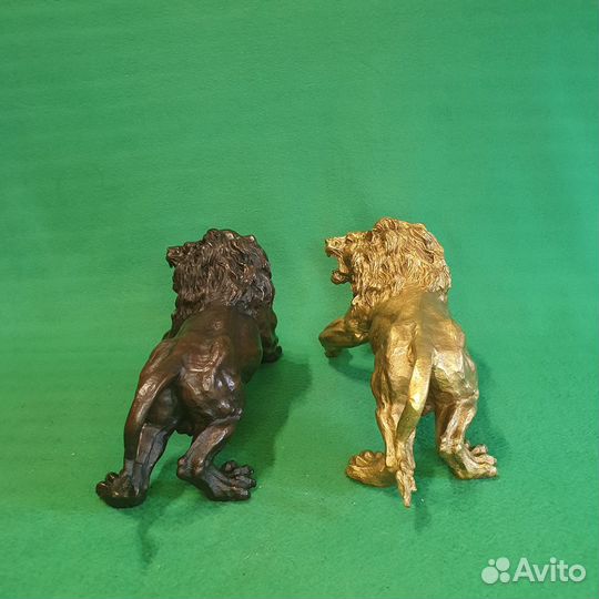Статуэтка из бронзы Лев бегущий (большая)