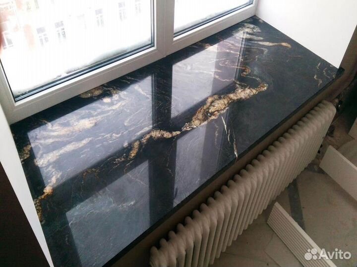 Подоконник из искусственного камня