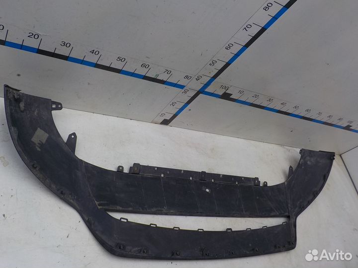 Юбка/спойлер переднего бампера Porsche Cayenne